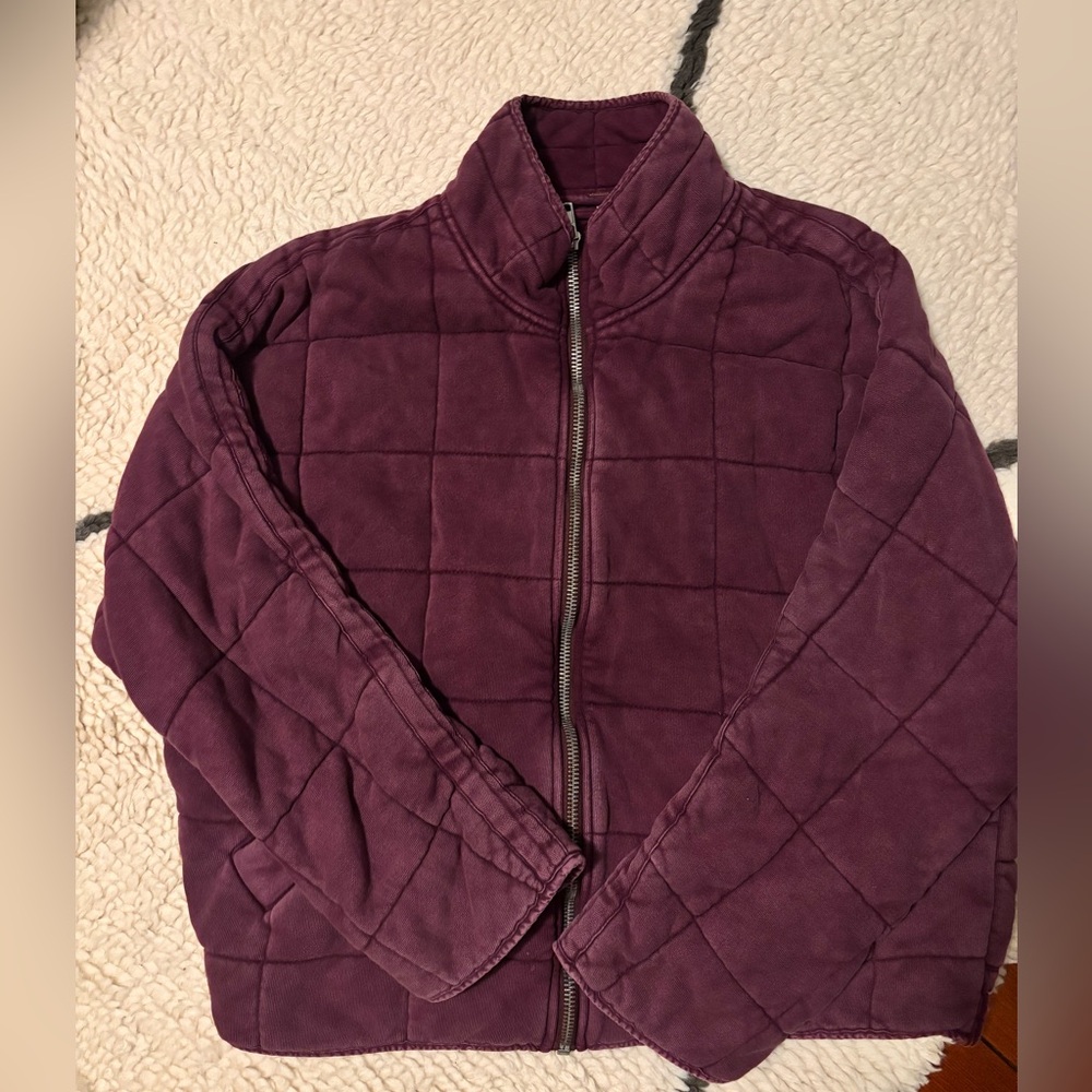 Free People Quilted Dolman jacket - size small